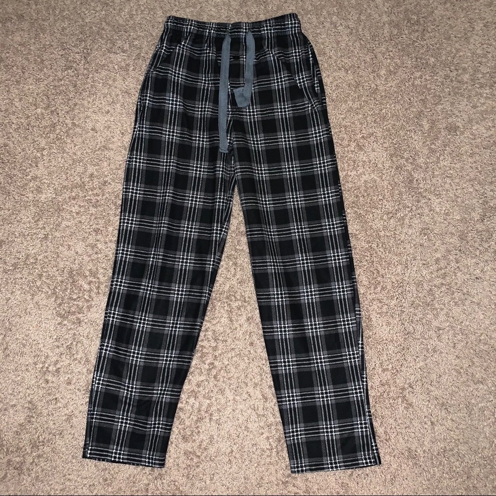 Boys/Men Fruit of the Loom Plaid Pajama Bottoms